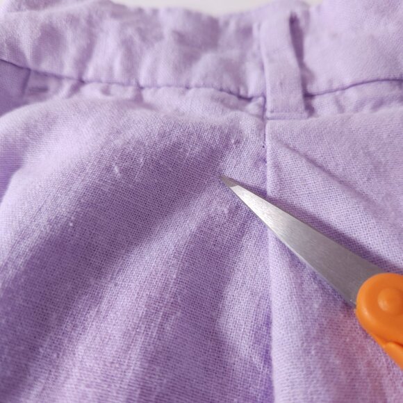 Old Navy Womens Extra High Rise Taylor Wide Leg Pants Large Linen Blend Trouser - Picture 9 of 15